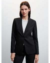 Mango - Boreal Fitted Suit Jacket - Lyst