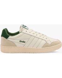 Gola - Eagle Leather Lace Up Trainers - Lyst