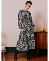 Albaray - Pebble Print Midi Dress - Lyst