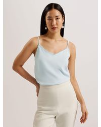 Ted Baker - Andreno Scallop Trim Cami Top - Lyst
