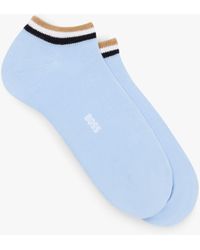 BOSS - Boss Iconic Stripe Design Ankle Socks - Lyst