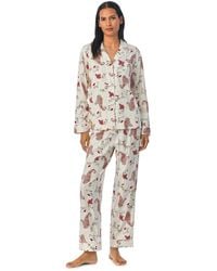 Ralph Lauren - Lauren Paisley Floral Print Sateen Pyjama Set - Lyst