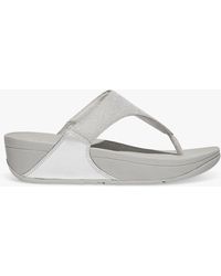 Fitflop - Lulu Toe Post Flatform Sandals - Lyst