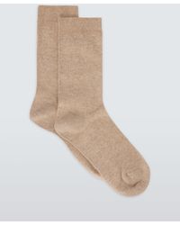 John Lewis - Cotton Cashmere Blend Ankle Socks - Lyst
