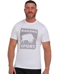 Raging Bull - Sport Block Bull Graphic T-shirt - Lyst