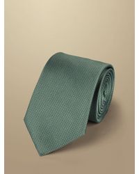 Charles Tyrwhitt - Textured Silk Stain Resistant Tie - Lyst
