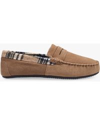 Hotter - Repose Moccasin Slippers - Lyst