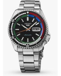 Seiko - Srpk13k1 Special Edition New Regatta Timer 5 Sports Retro Colour Collection Bracelet Strap Watch - Lyst