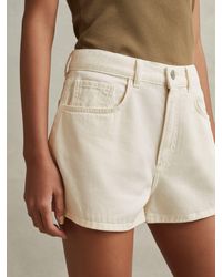 Reiss - Colorado Cotton Blend Shorts - Lyst