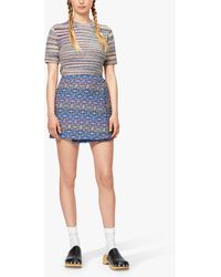 Nué Notes - Otto Striped Short Sleeve Knit T-shirt - Lyst