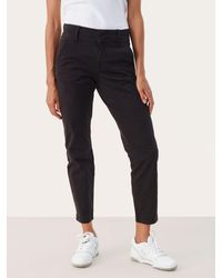 Part Two - Soffys Cropped Chino Trousers - Lyst