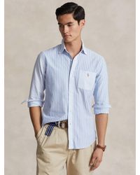 Ralph Lauren - Polo Custom Fit Striped Oxford Fun Shirt - Lyst