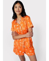Chelsea Peers - Tropical Holiday Print Short Pyjamas - Lyst