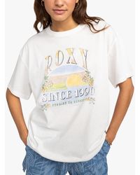 Roxy - Dreamers Graphic T-shirt - Lyst