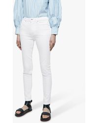 Jigsaw Hayne 30 Inch Slim Leg Jeans - White