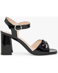 Nero Giardini - Block Heel Chain Sandals - Lyst