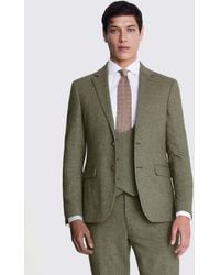 Moss - Slim Fit Herringbone Tweed Jacket - Lyst