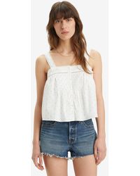 Levi's - Cici Annabelle Ditsy Tank Top - Lyst