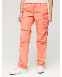 Superdry - Low Rise Parachute Cargo Trousers - Lyst