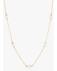 Sif Jakobs Jewellery - Padua Cinque Freshwater Pearl Chain Necklace - Lyst