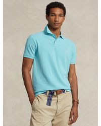 Ralph Lauren - Custom Slim Fit Soft Cotton Polo Shirt - Lyst