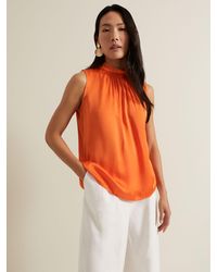 Phase Eight - Lizza High Neck Sleeveless Top - Lyst