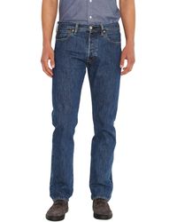 levi's button fly 501 blues