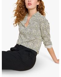White Stuff - Annie Cotton Jersey Shirt - Lyst