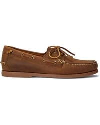 Ralph Lauren - Merton Deep Saddle Boat Shoes - Lyst