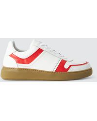 John Lewis - Flynne Leather Collegiate Cupsole Trainers - Lyst