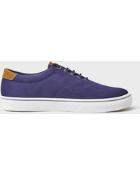 Crew - Oxford Canvas Trainers - Lyst