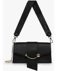 Strathberry - Mini Crescent Leather Shoulder Bag - Lyst