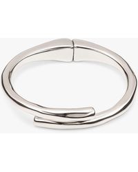 Uno De 50 - Meeting Point Hinged Bangle - Lyst