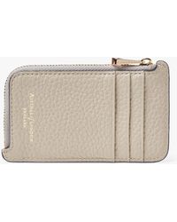 Aspinal of London - Pebble Leather Zipped Coin And Card Holder - Lyst