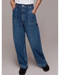 Whistles - Petite Authentic Raya Straight Jeans - Lyst