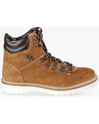 Silver Street London - Connaught Suede Lace Up Boots - Lyst