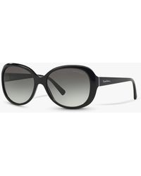 Giorgio Armani - Ar8047 Round Sunglasses - Lyst