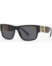 Versace - Ve4369 Polarised Square Sunglasses - Lyst