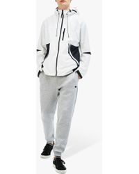 dark grey lacoste joggers