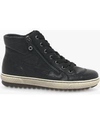 gabor bulner high top trainer leather