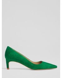 LK Bennett - Ava Suede Pointed Toe Court Shoes - Lyst