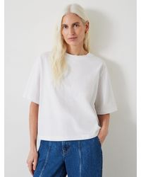 Hush - Romina Boxy Cotton T-shirt - Lyst