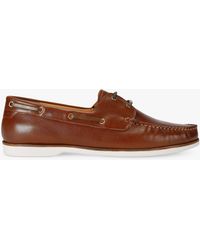 KG by Kurt Geiger - Venice Leather Boat Shoes - Lyst
