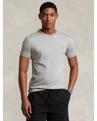 Ralph Lauren - Polo Short Sleeve Custom Fit Crew Neck T-shirt - Lyst