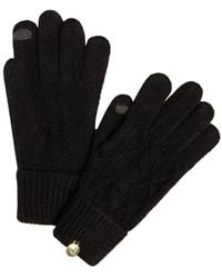 Guess - Cable Knit Gloves - Lyst