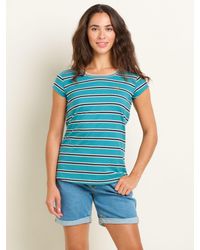 Brakeburn - Bridport Stripe T-shirt - Lyst
