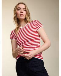 Baukjen - Essentials Slim Fit Stripe T-shirt - Lyst