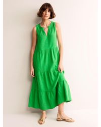 Boden - Double Cloth Tiered Maxi Dress - Lyst