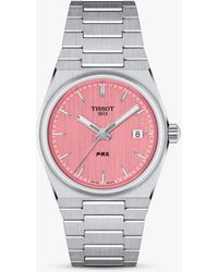 Tissot - Prx Powermatic 80 Date Bracelet Strap Watch - Lyst