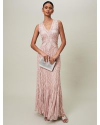 Phase Eight - Marion Sequin Tapework Maxi Dress - Lyst